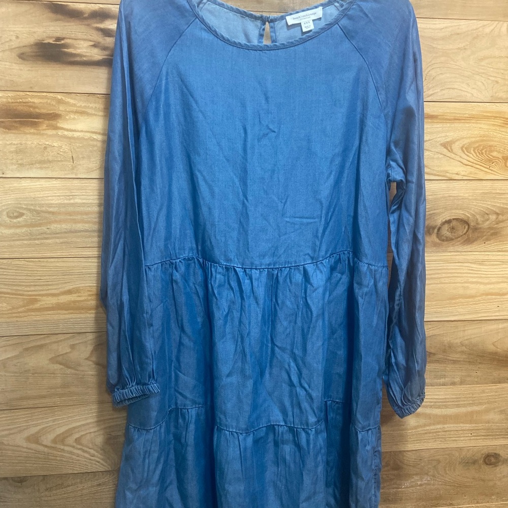 beachlunchlounge Denim Blue Top